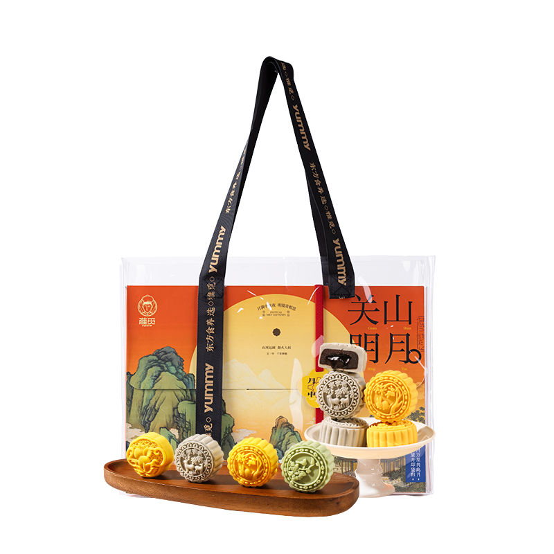 雅觅 森林月·关山明月月饼礼盒600g