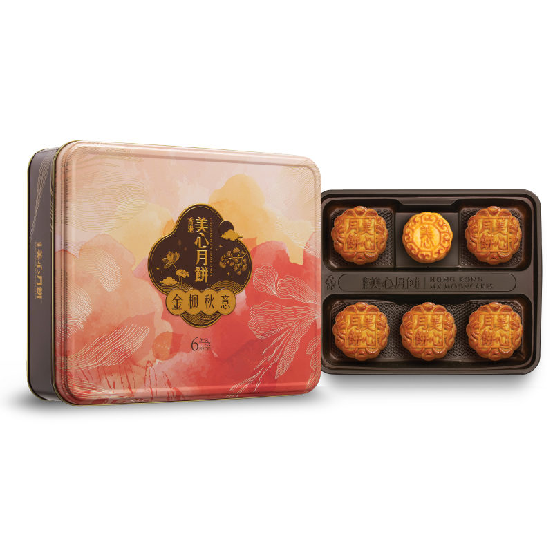 美心 金秋秋意礼盒月饼395g
